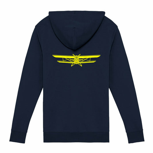 Biplane classic | Sweat zippé unisexe