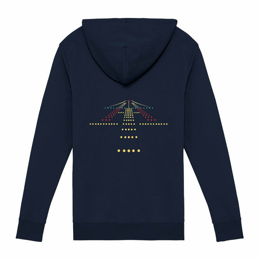 Night runway | Sweat zippé unisexe