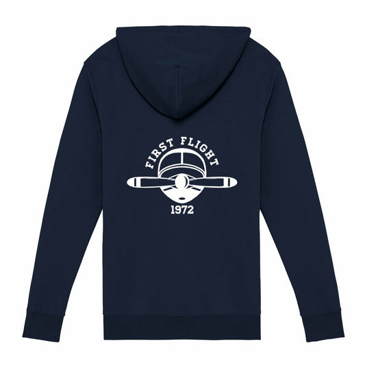 First flight 1972 | Sweat zippé unisexe