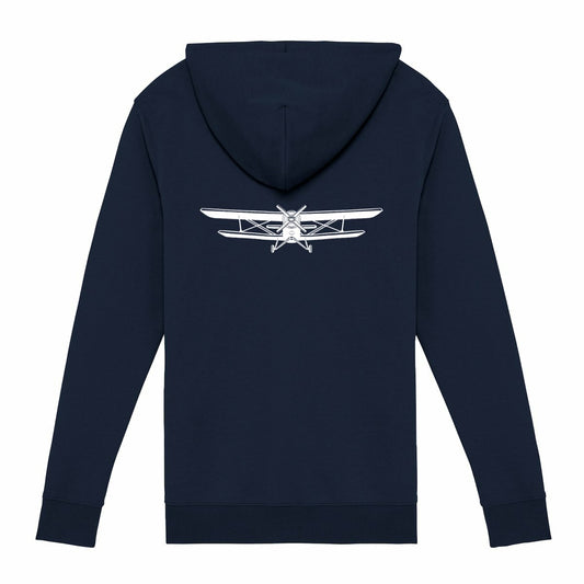 Biplane classic | Sweat zippé unisexe