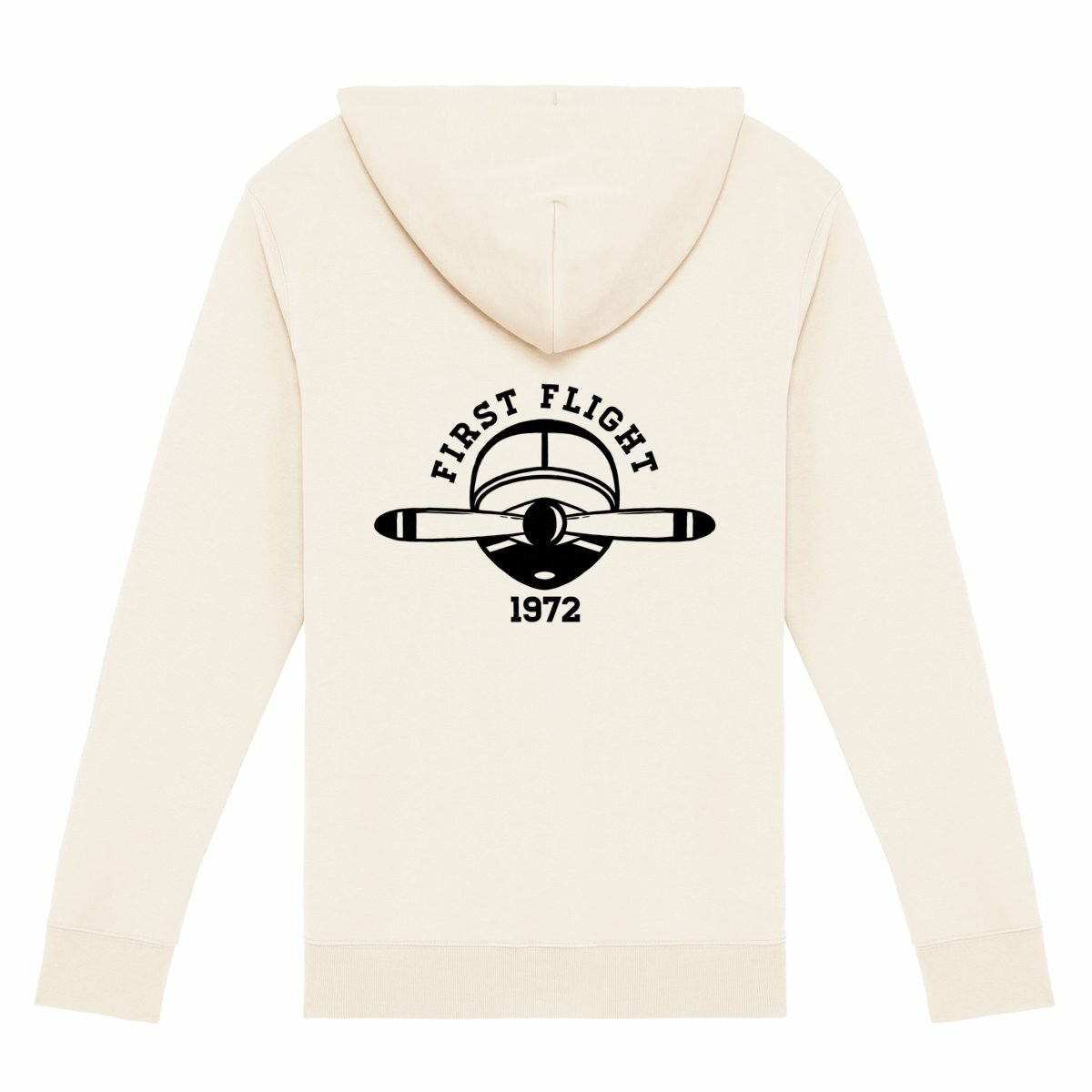 First flight 1972 | Sweat zippé unisexe