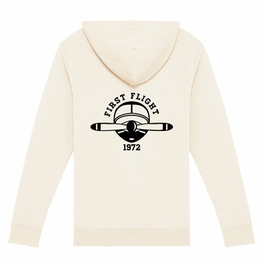First flight 1972 | Sweat zippé unisexe