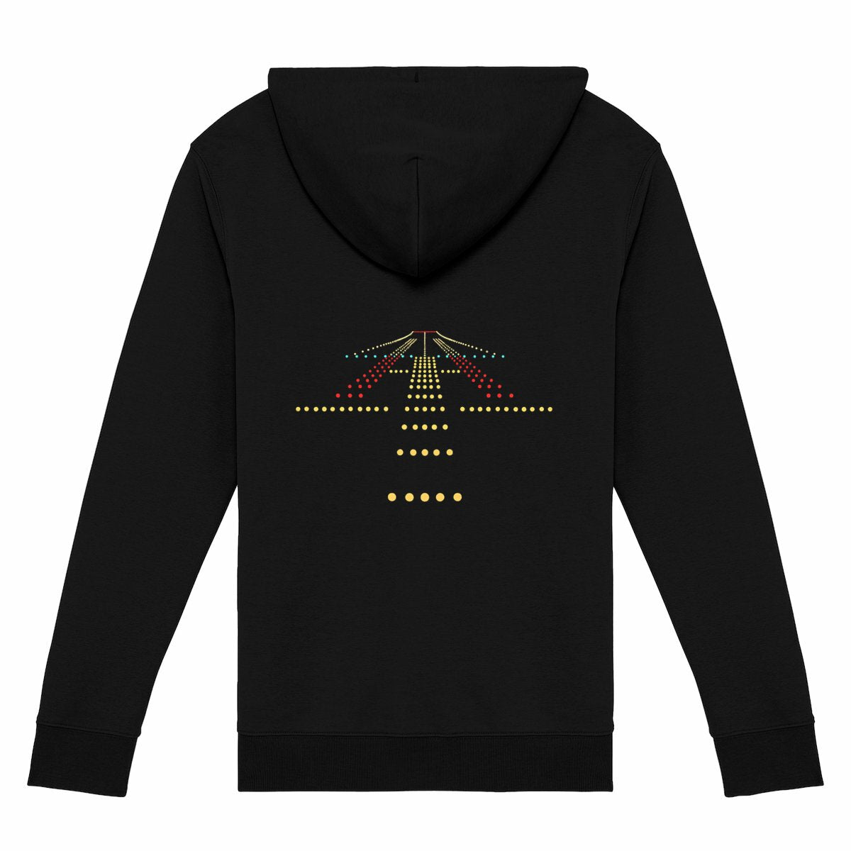 Night runway | Sweat zippé unisexe