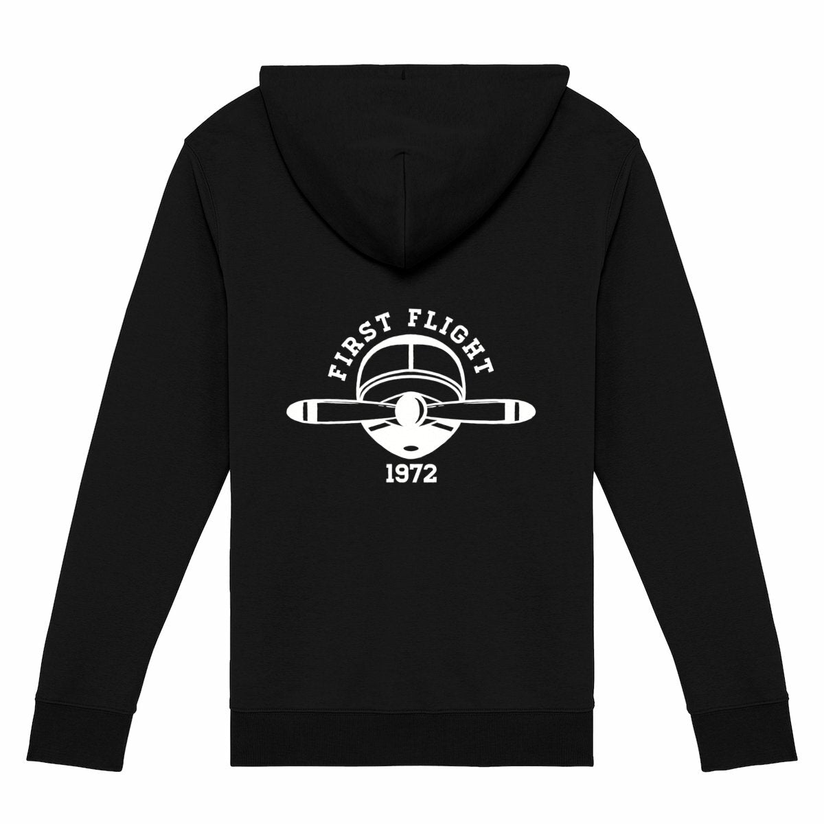 First flight 1972 | Sweat zippé unisexe