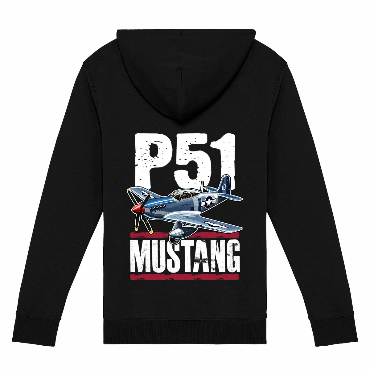 P-51 mustang | Sweat zippé unisexe